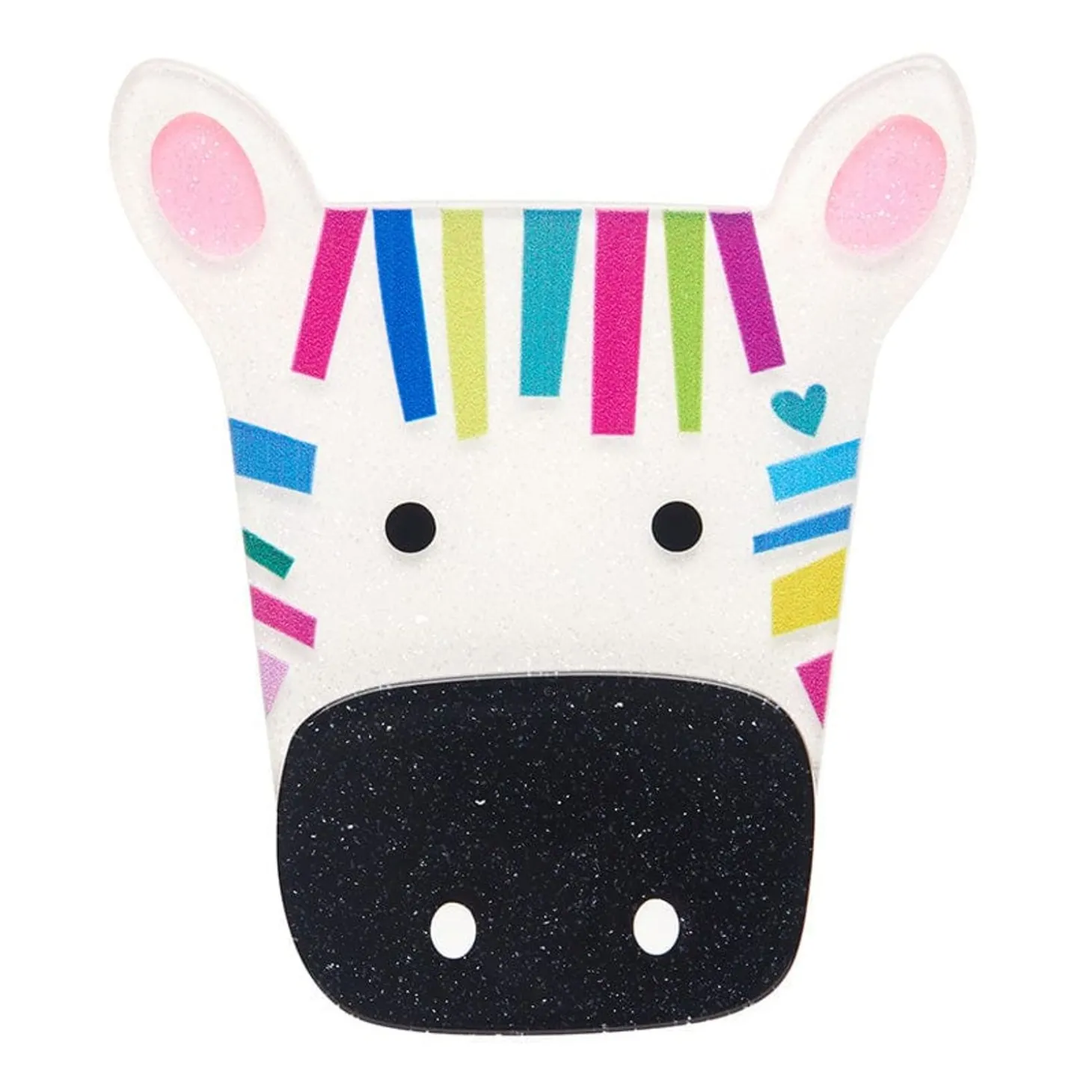 Zahra The Zebra Brooch