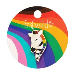 Zelda The Zestful Zebra Enamel Pin